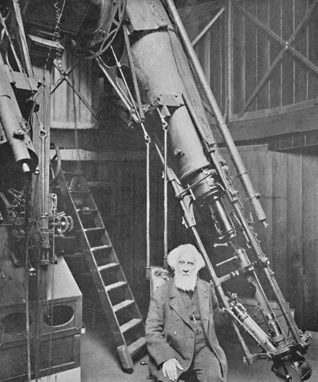 Observatorium av Sir William Huggins, K.C.B., Tulse Hill, 1904 av Unbekannt