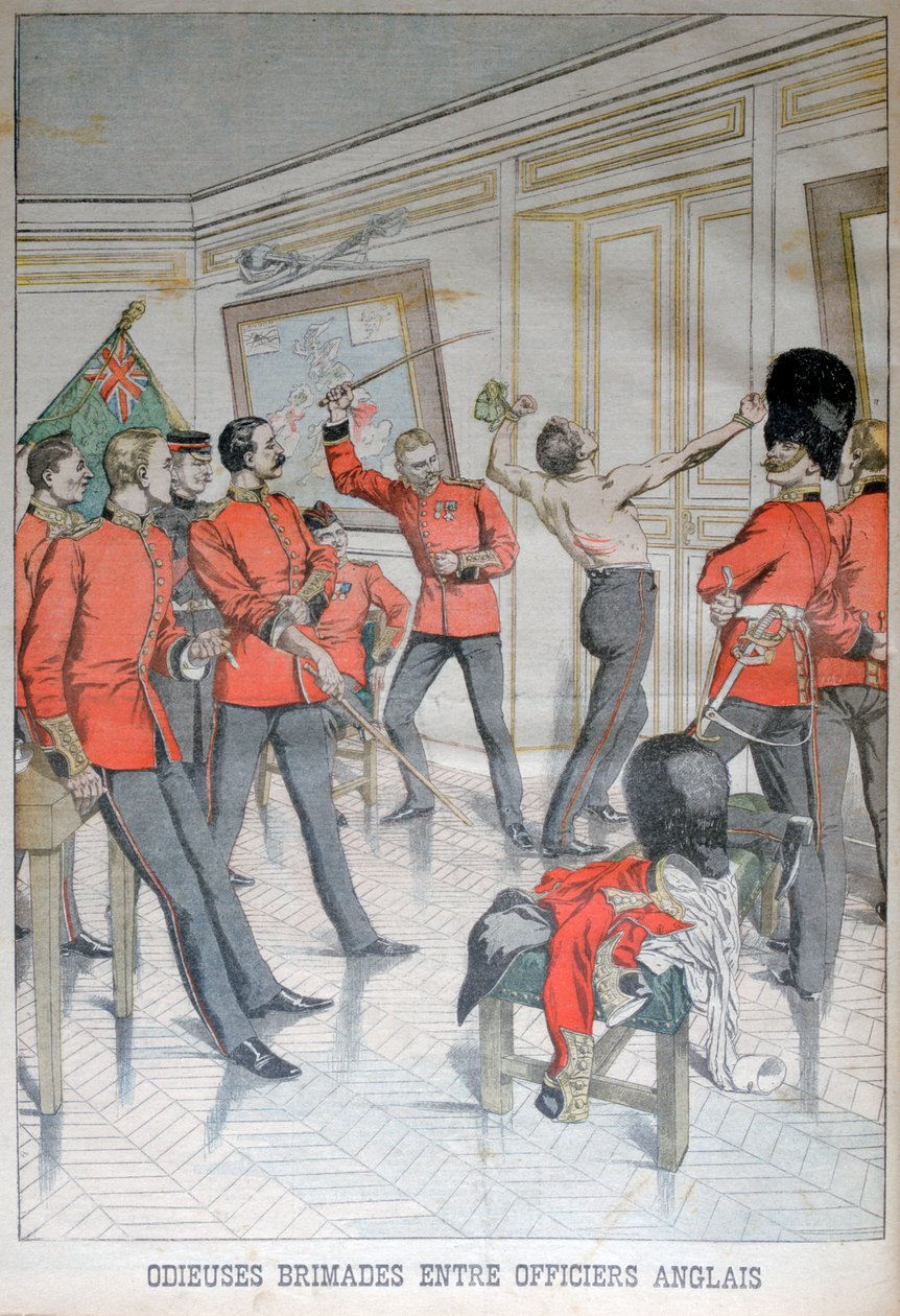 Avskyvärt beteende mellan engelska officerare, 1903 av Unbekannt