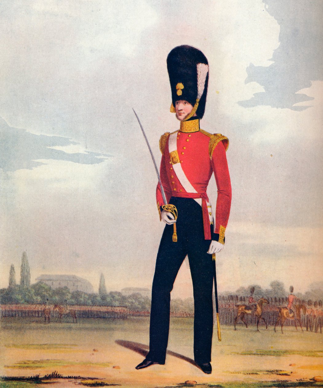 Officer för 87:e eller Royal Irish Fusiliers, c1833. 1914 av Unbekannt
