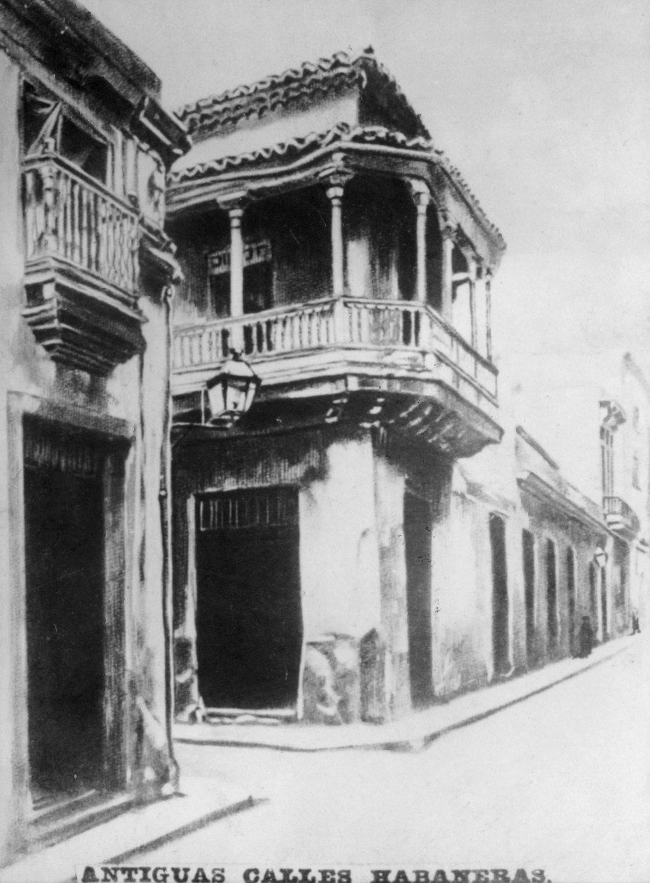 Old Havanna Streets, 1700-talet, 1920-talet av Unbekannt