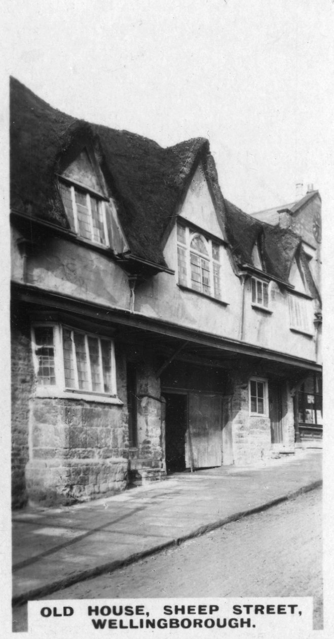 Old House, Sheep Street, Wellingborough, Northamptonshire, c1920-talet av Unbekannt