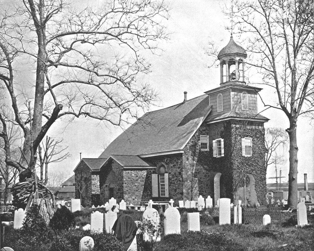 Old Swedes Church, Wilmington, Delaware, USA, c1900. av Unbekannt