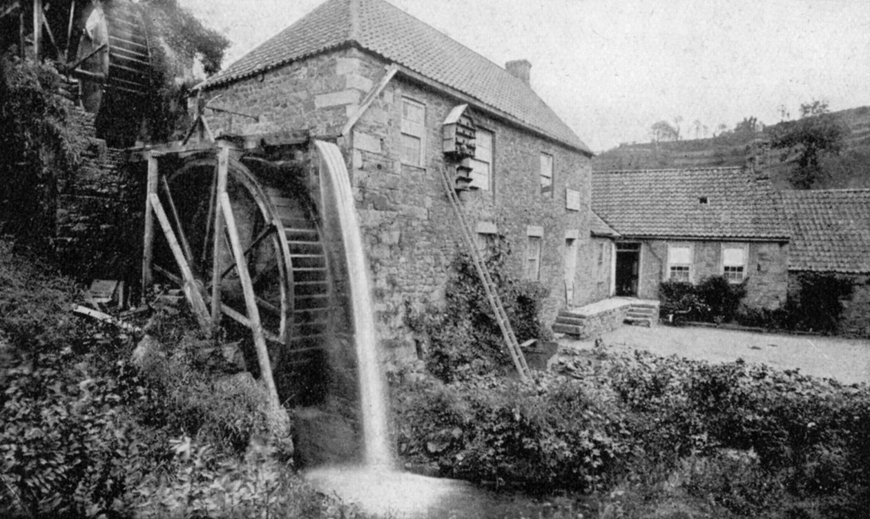 Gammal kvarn, Vallee des Vaux, Jersey, 1924-1926 av Unbekannt