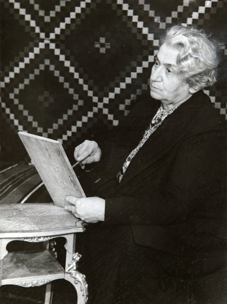 Olga Forsh, rysk författare, mitten av 1900-talet av Unbekannt