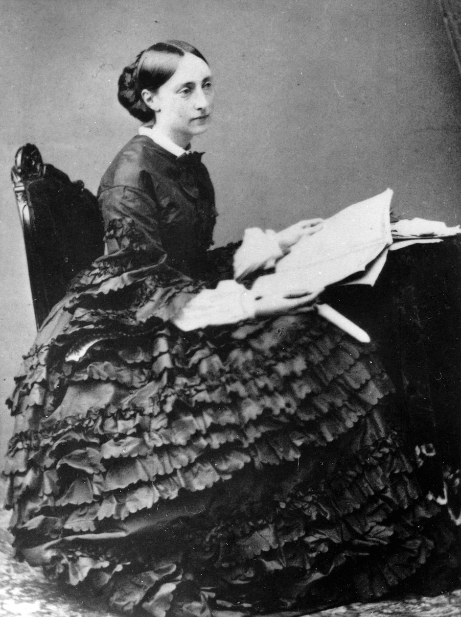 Olga Nikolaevna, drottning av Württemberg, c1860-c1867 av Unbekannt