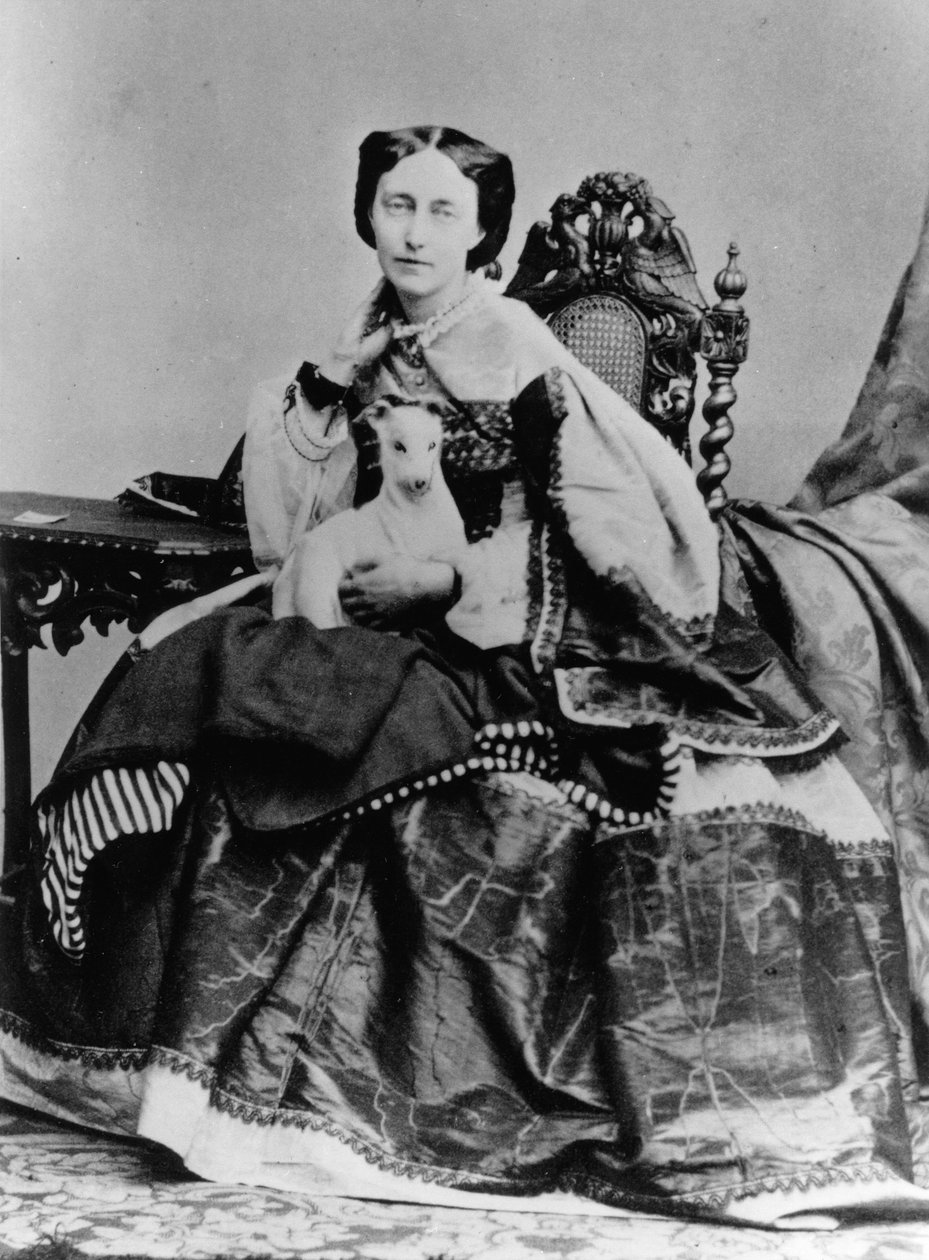 Olga Nikolaevna, drottning av Württemberg, c1860-c1867 av Unbekannt