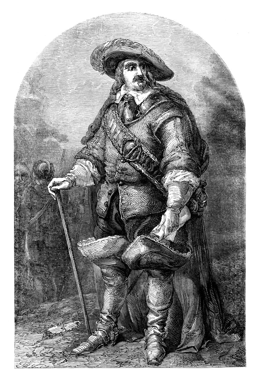Oliver Cromwell 1599-1658, c1700-talet c1902 av Unbekannt