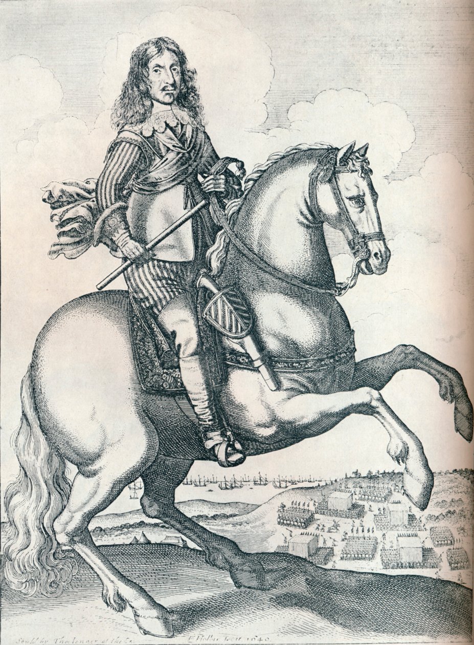 Oliver Cromwell, 1640 av Unbekannt