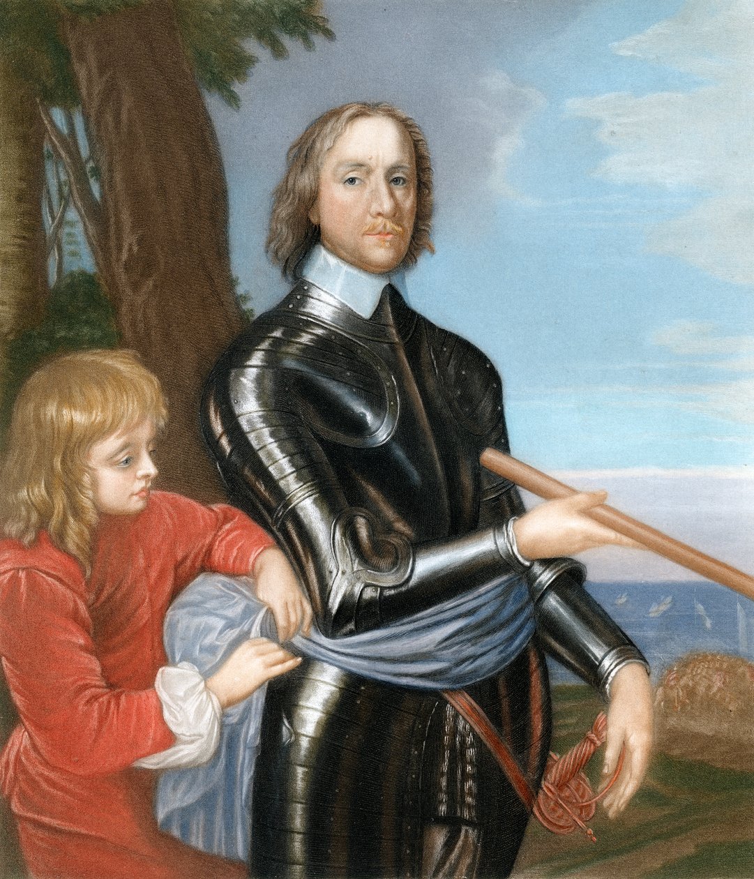 Oliver Cromwell, engelsk militärledare och politiker, 1649, 1899 av Unbekannt