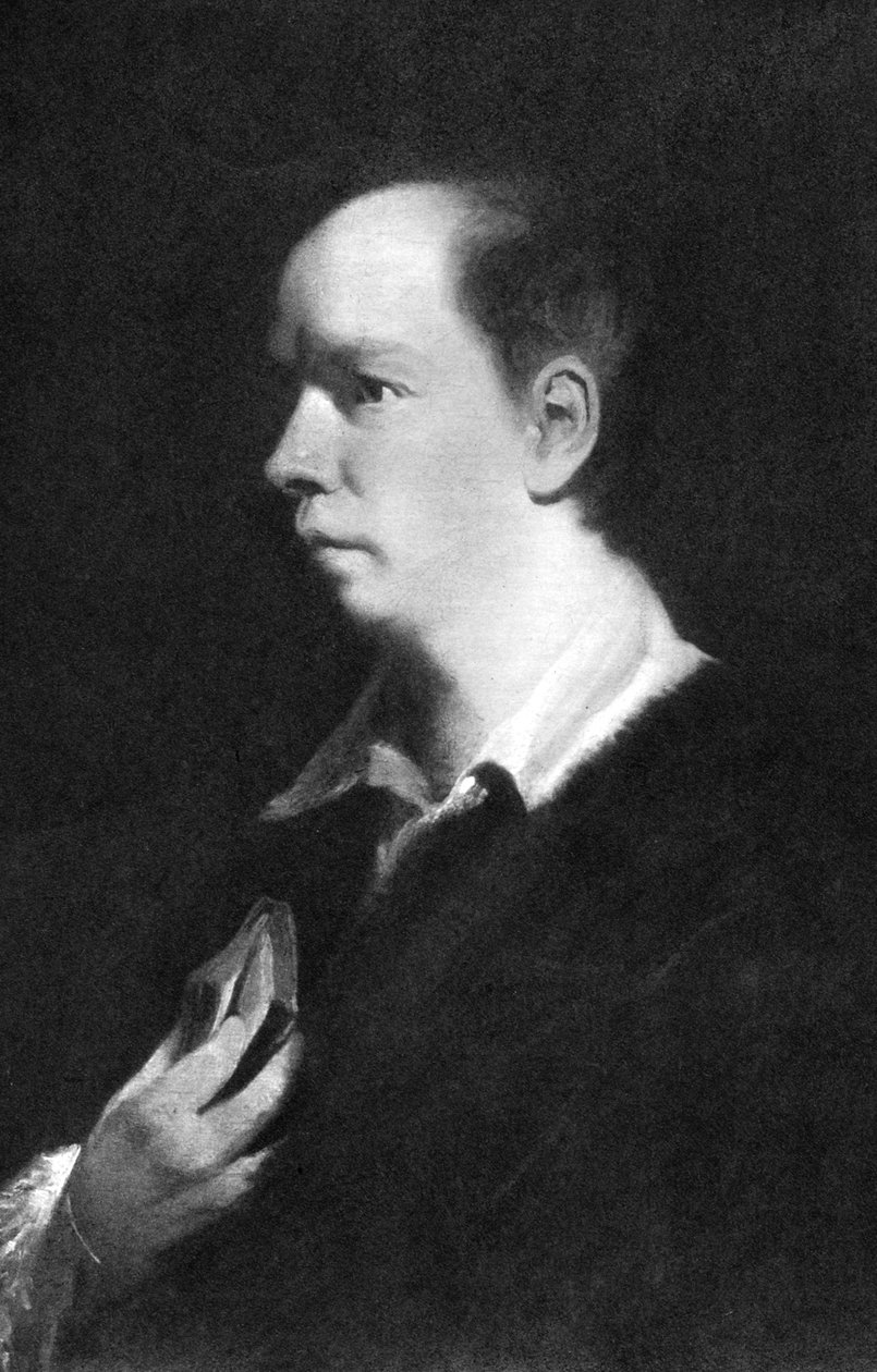 Oliver Goldsmith, irländsk författare och läkare, 1800-talet av Unbekannt