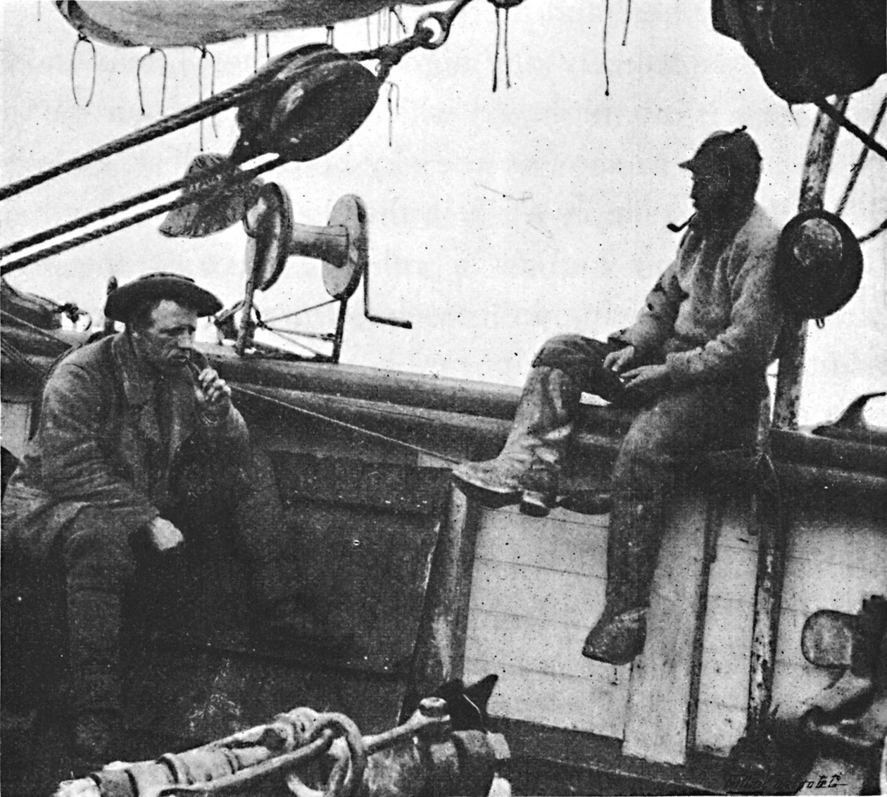 På efterdäcket av Fram oktober 1894, 1894 1897 av Unbekannt