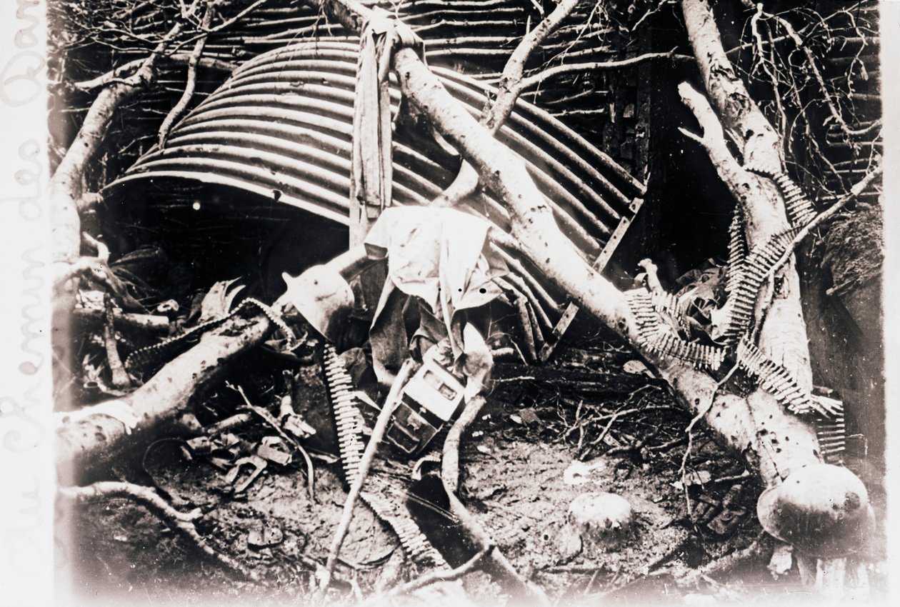 På Chemin des Dames, norra Frankrike, c1914-c1918 av Unbekannt