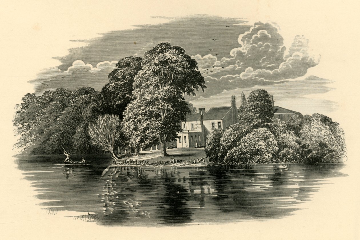 På Lea, c1890. av Unbekannt