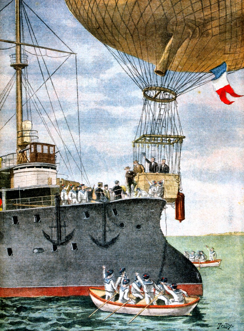 På det öppna havet, 1901 av Unbekannt
