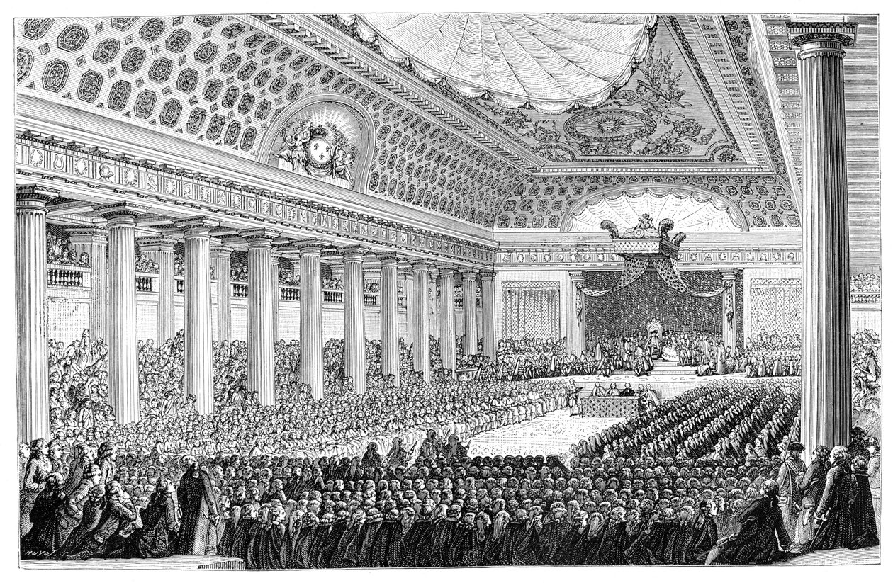 Invigning av generalständerna, Versailles, 1789, 1885 av Unbekannt