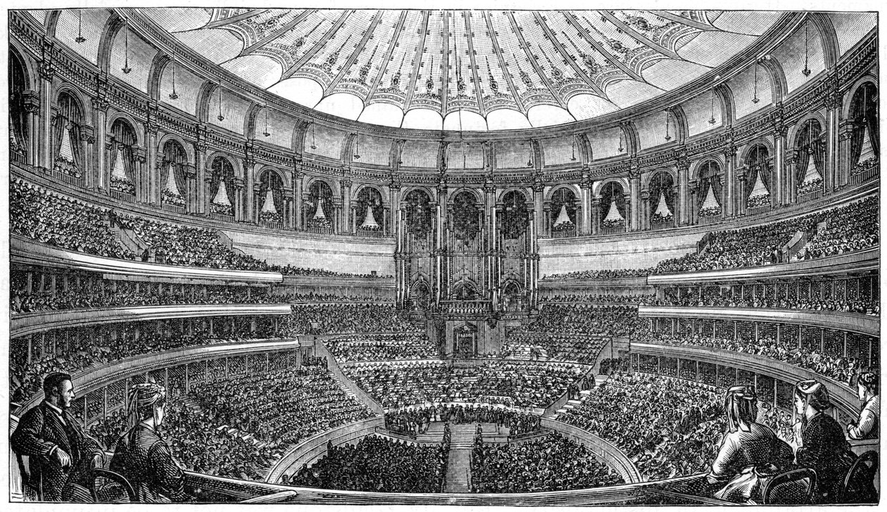 Invigning av Royal Albert Hall, London, 29 mars 1871, 1900 av Unbekannt