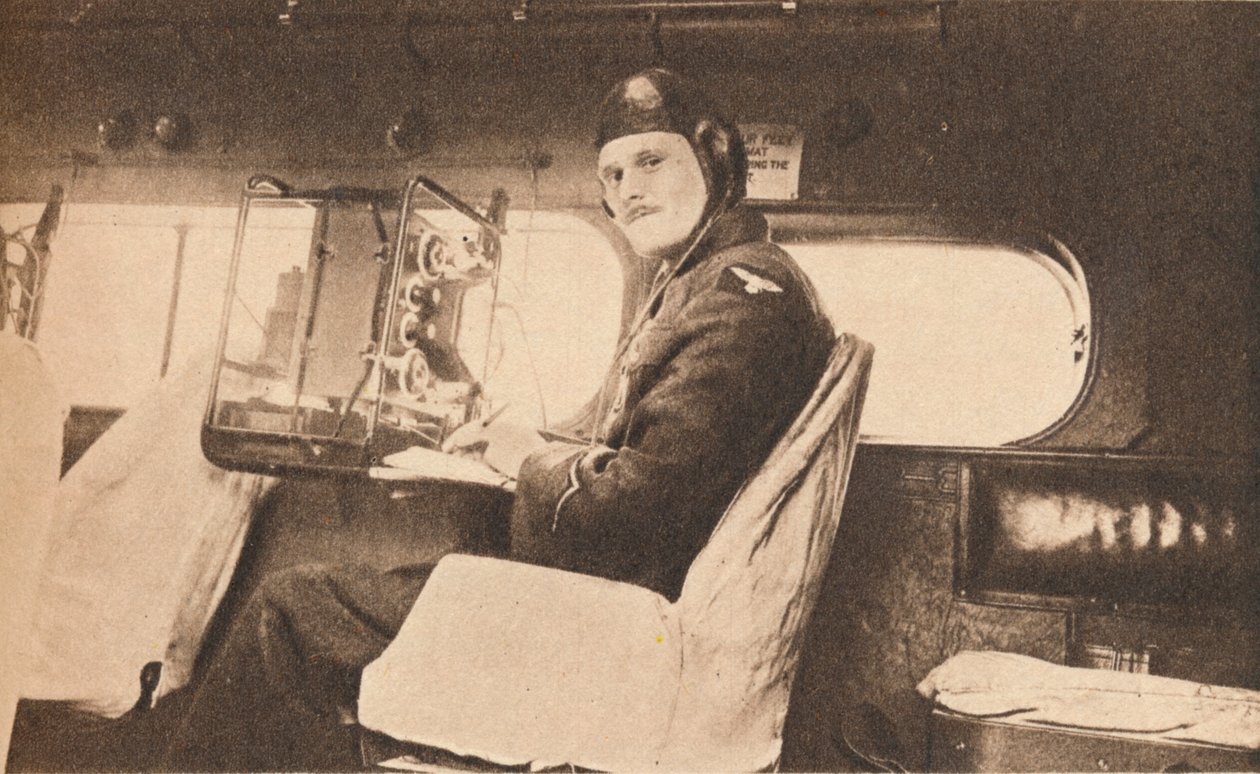 Drift av en bärbar trådlös utstation, 1940 av Unbekannt
