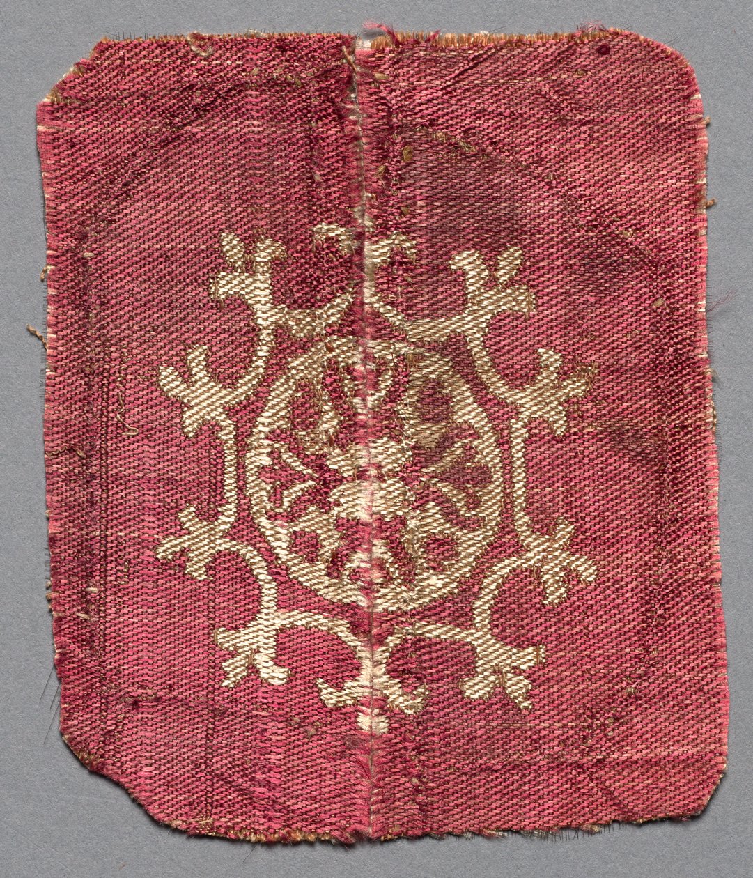 Ornament från en tunika, två fragment sammanfogade som ett, 700-tal. av Unbekannt