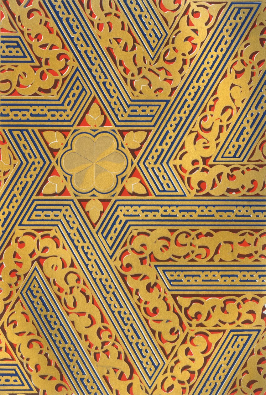 Ornament på väggarna, House of Sanchez, 1907. av Unbekannt