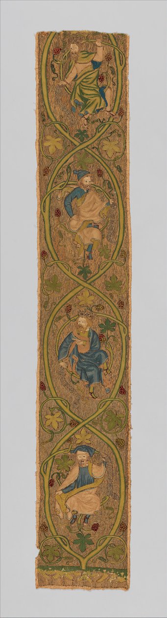 Orphrey, brittisk, tredje kvartalet 1300-talet. av Unbekannt