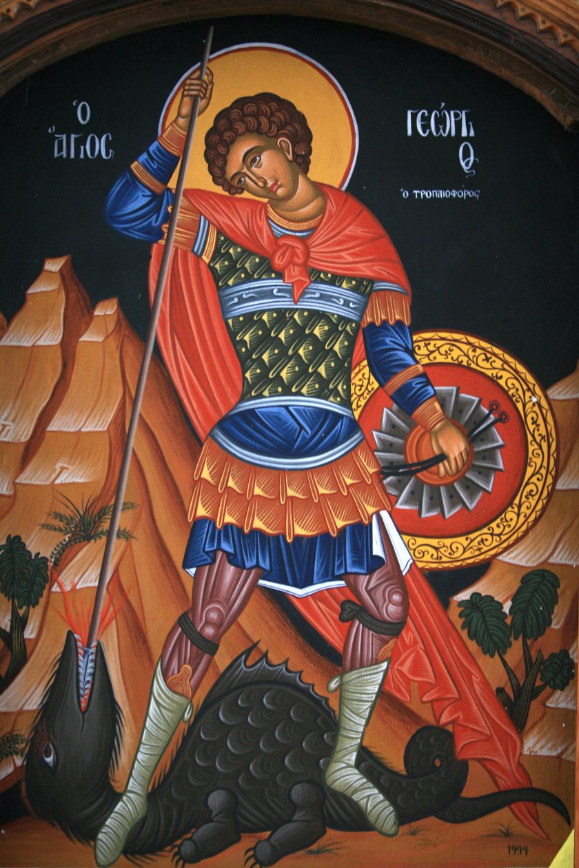 Ortodox ikon: Saint George Grece av Unbekannt
