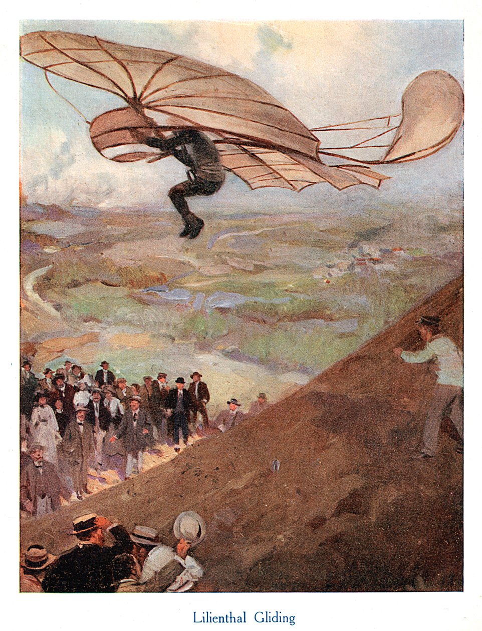Otto Lilienthal, tysk aeronaut, tidigt 1900-tal av Unbekannt