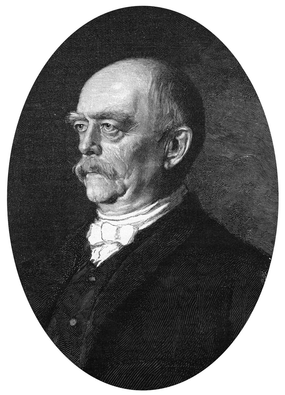 Otto von Bismarck, hertig av Lauenburg, tysk statsman, 1900 av Unbekannt