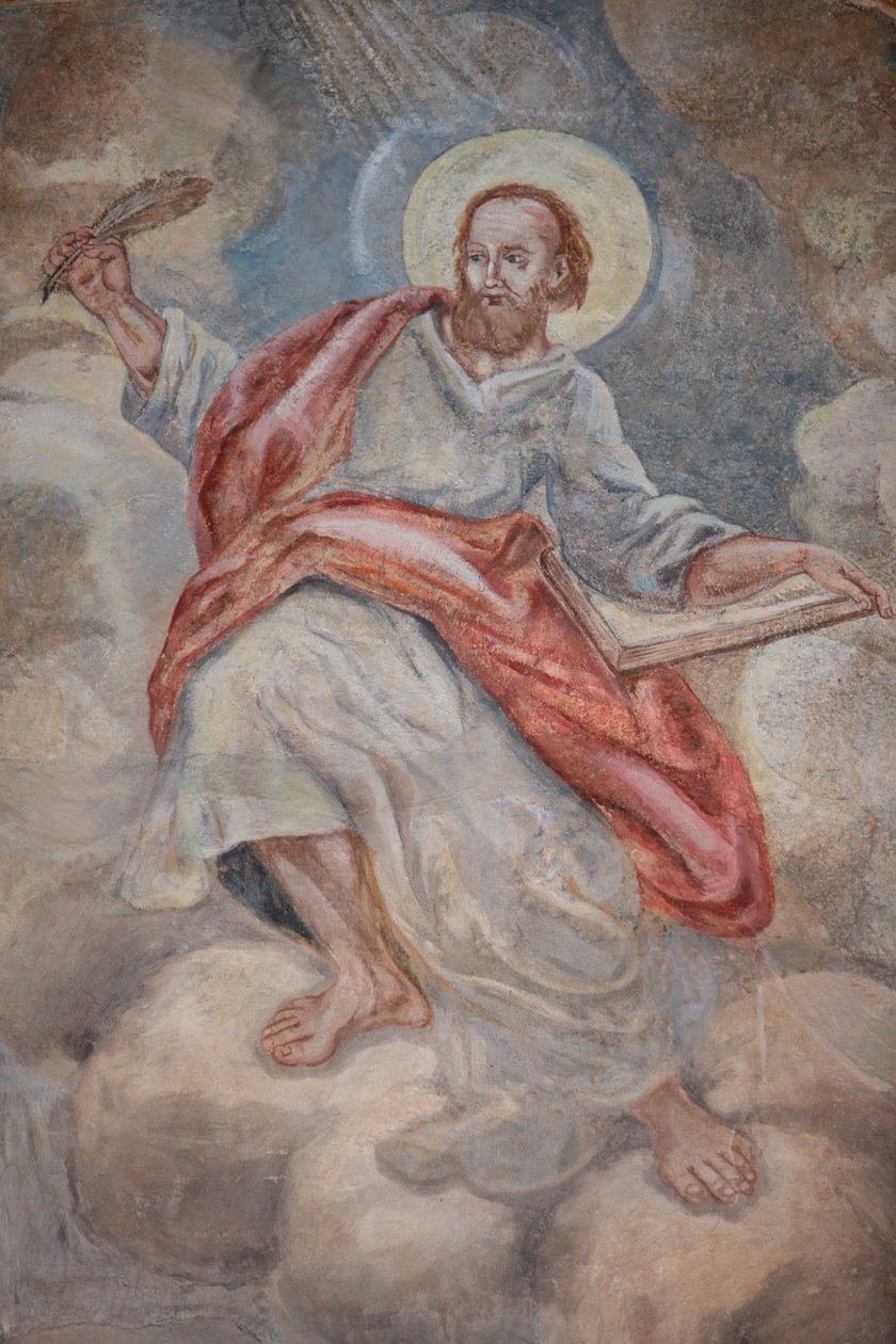 Our Lady of Assumption kyrka. Saint Luke Cordon Frankrike av Unbekannt