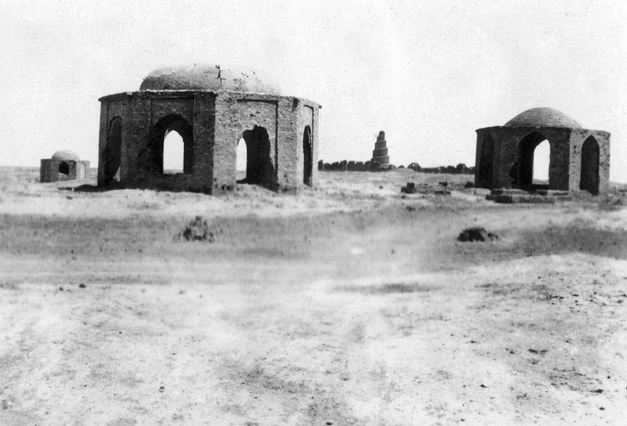 Utanför staden Samarra, Mesopotamien, 1918 av Unbekannt