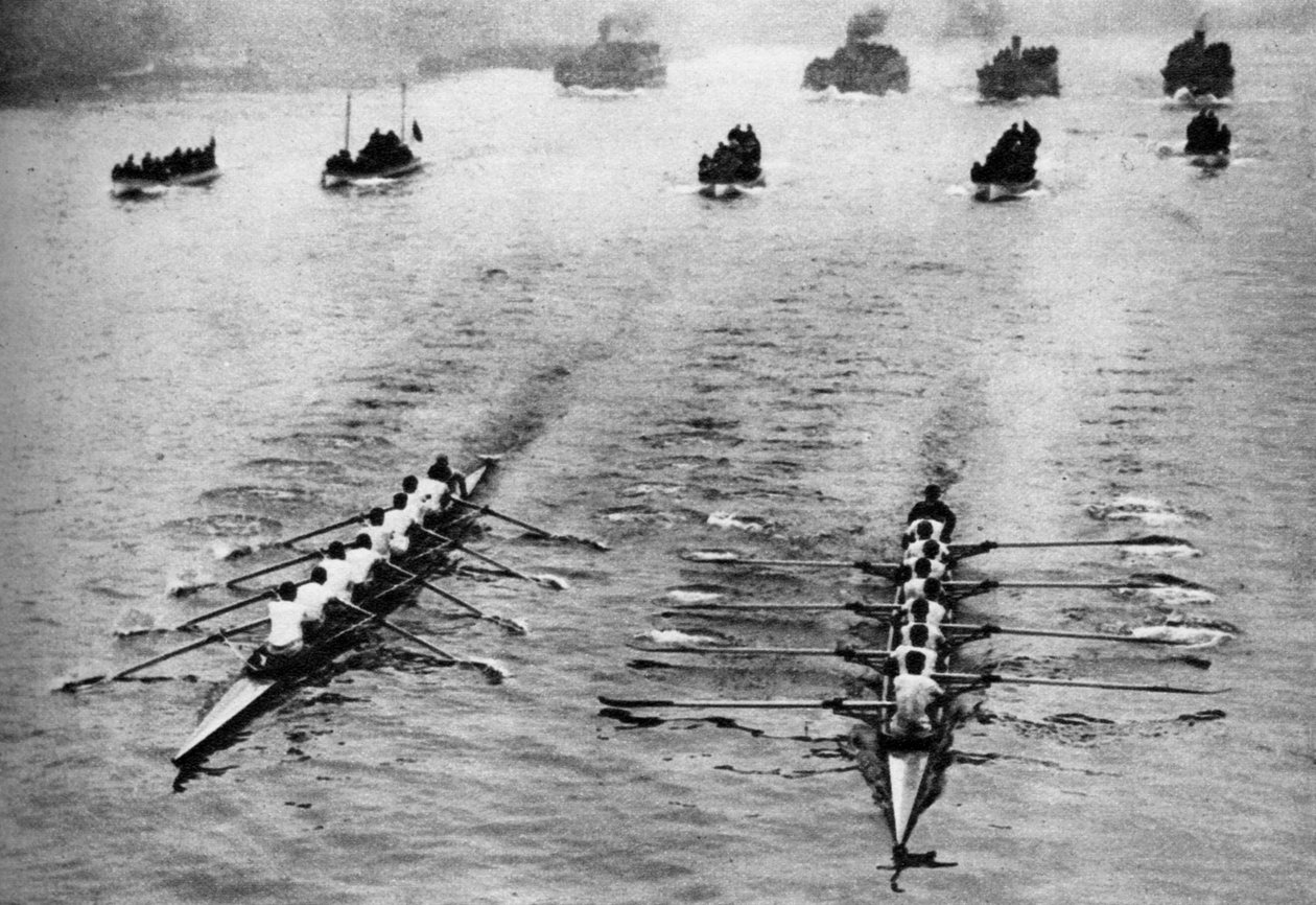 Oxford och Cambridge Boat Race, London, 1926-1927 av Unbekannt