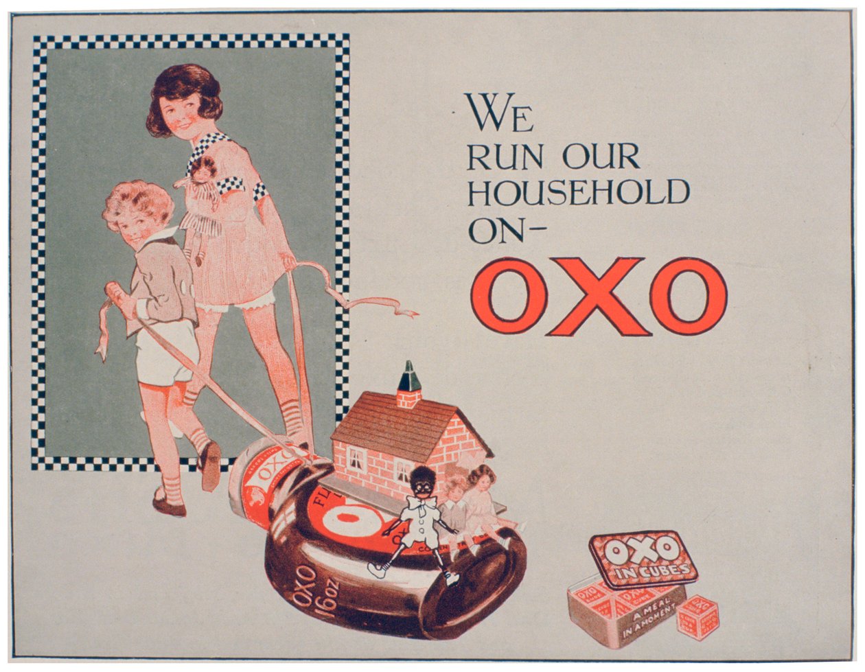 Oxo-annons, 1922 av Unbekannt