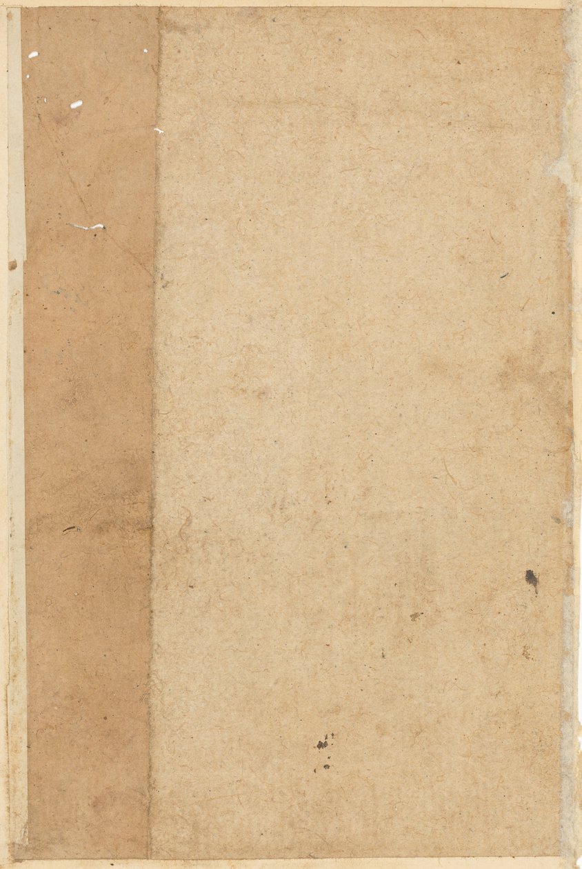 Sida från Tales of a Parrot Tuti-nama: tom sida, ca. 1560. av Unbekannt