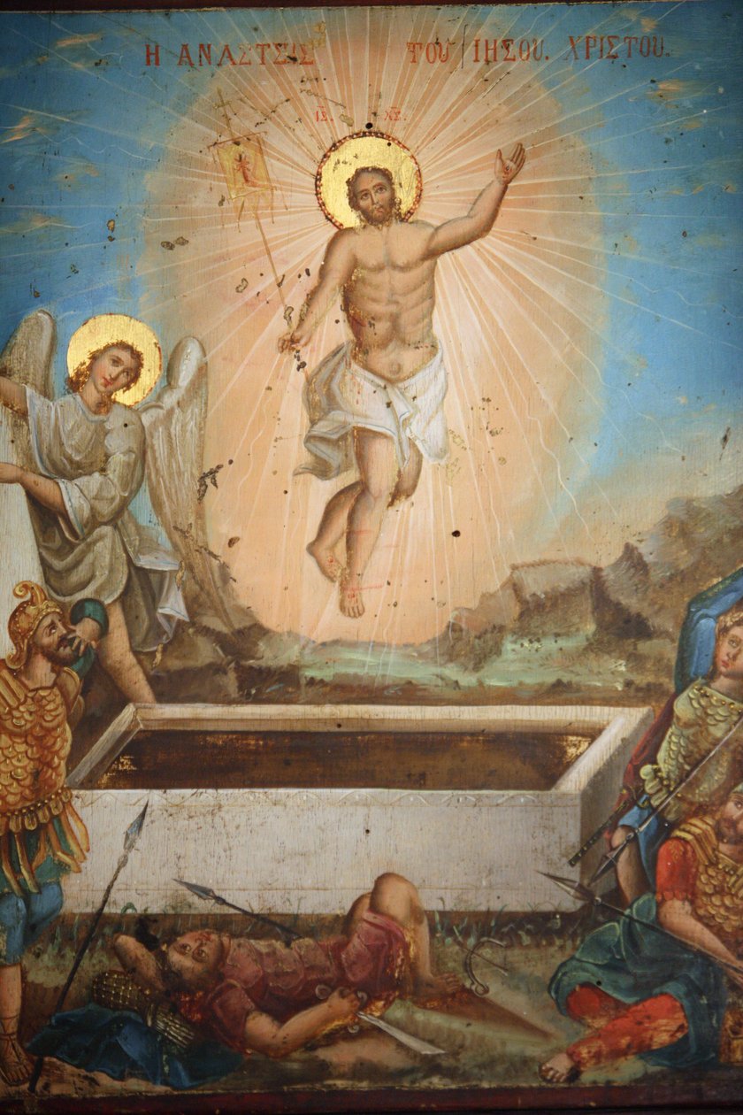 Målning i Saint Mary of the Mongols