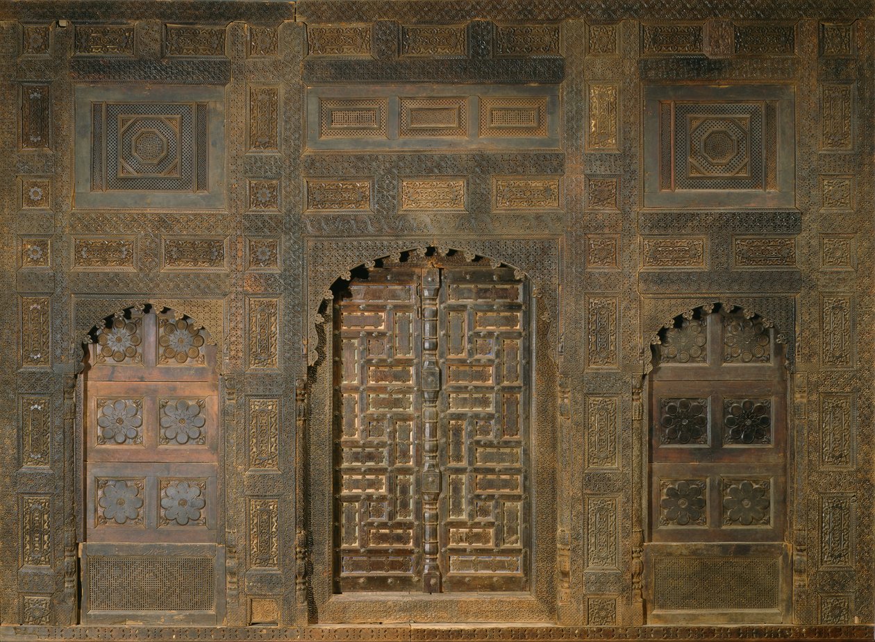Palace Facade (Palace of Sayyed Akbar Shah, King of Swat 1835-57) av Unbekannt
