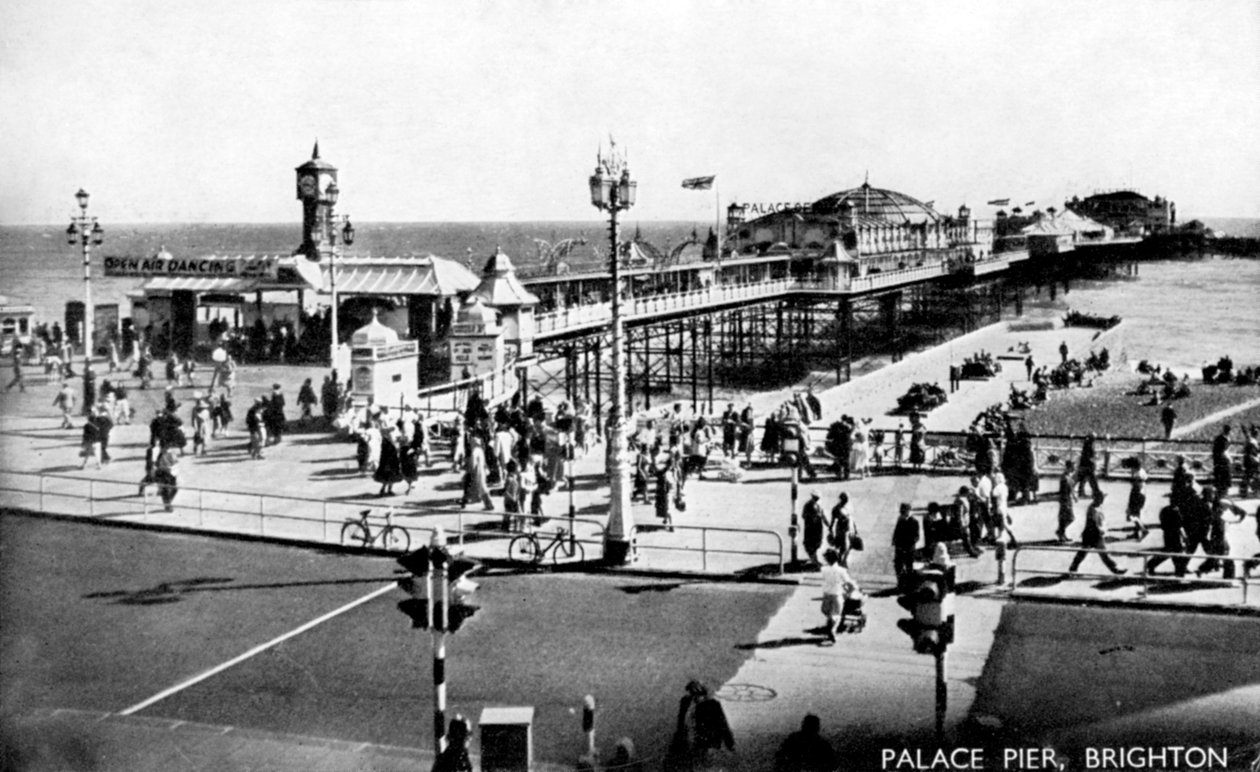 Palace Pier, Brighton, Sussex, tidigt 1900-tal av Unbekannt