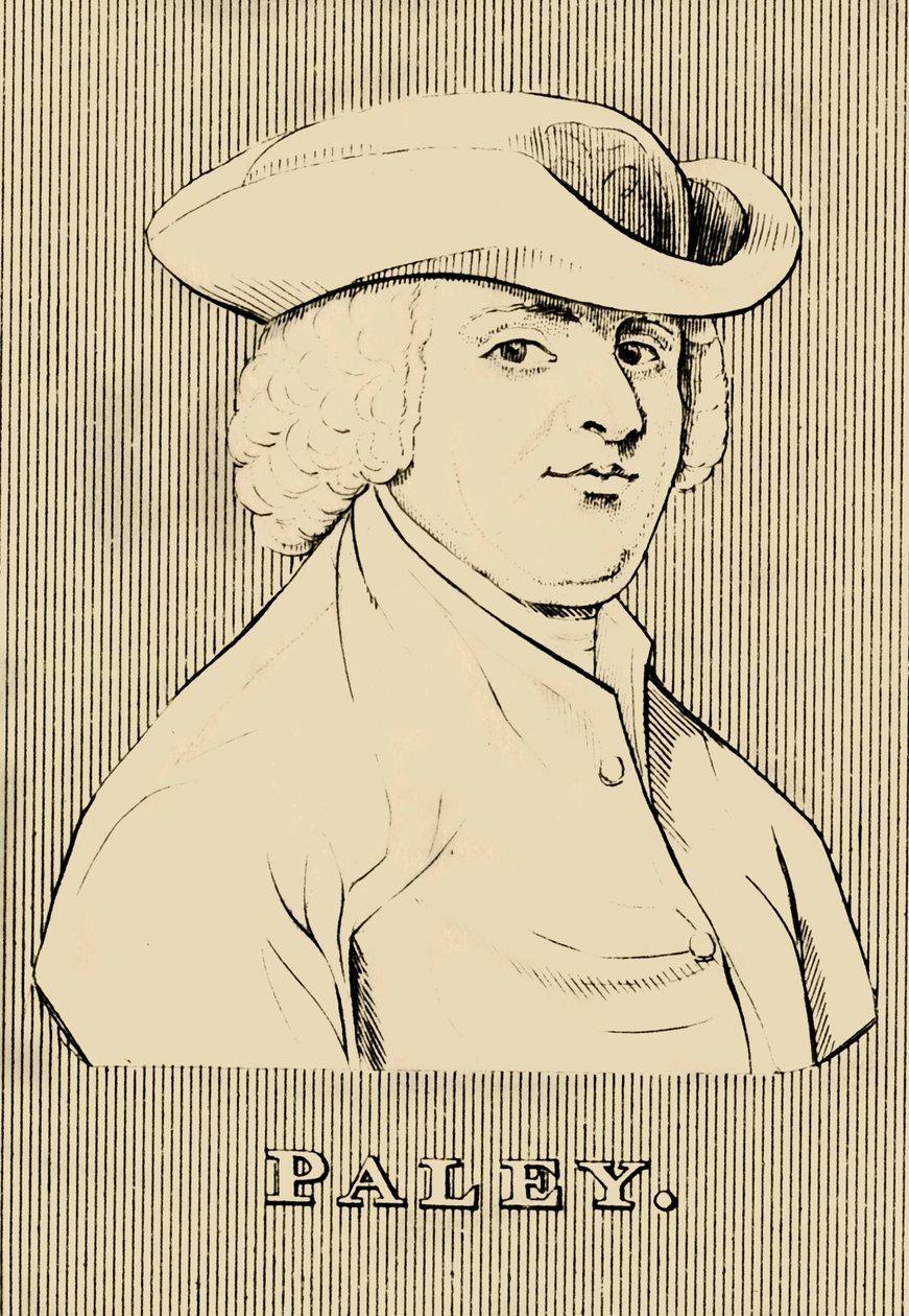 Paley, 1743-1805, 1830. av Unbekannt