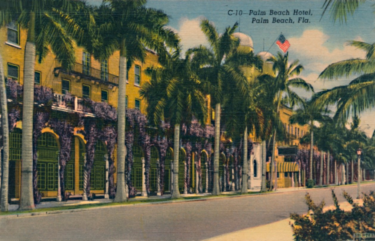 Palm Beach Hotel, Palm Beach, Florida, c1940-talet av Unbekannt