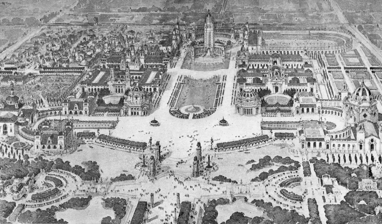 Panamerikansk utställning i Buffalo, USA, 1901 av Unbekannt