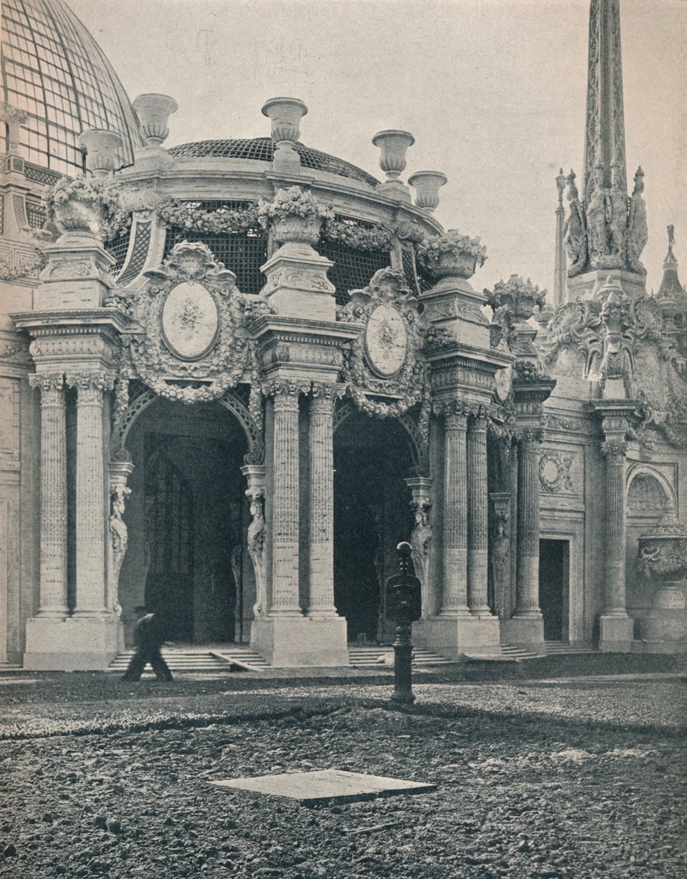 Panama-Pacific International Exposition: Huvudingången till trädgårdspalatset, 1915 av Unbekannt