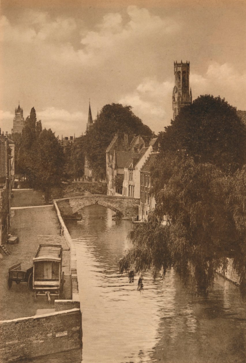 Panorama över den gröna kajen, c1928 av Unbekannt