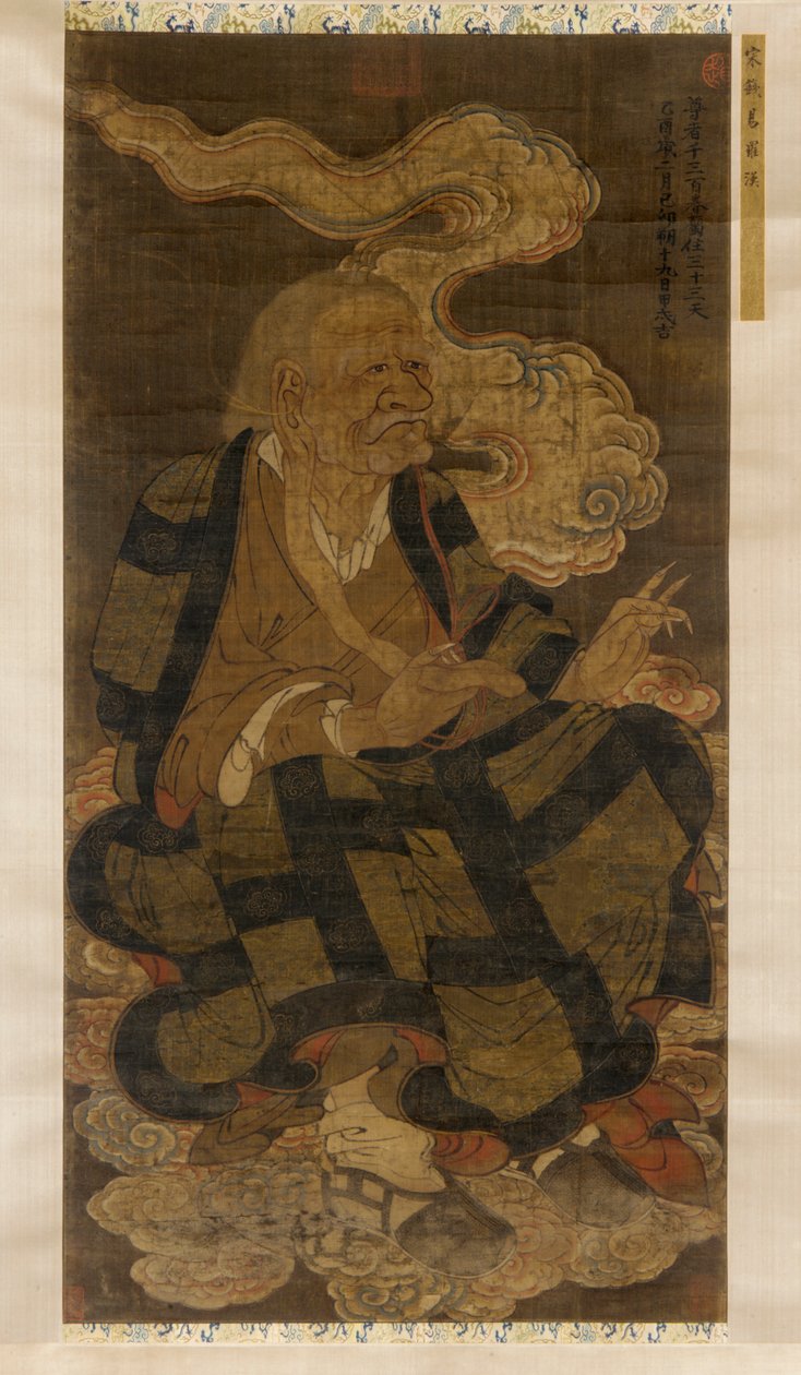 Panthaka, den tionde ärevördiga Luohan, 1345. av Unbekannt