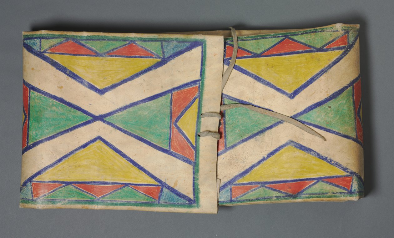Parfleche, c. 1900. av Unbekannt