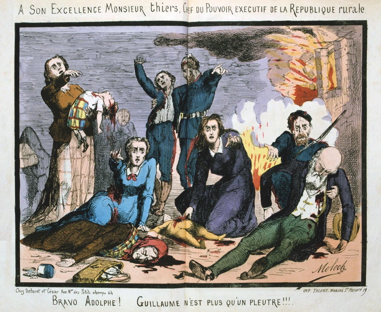Paris kommun, 1871 av Unbekannt
