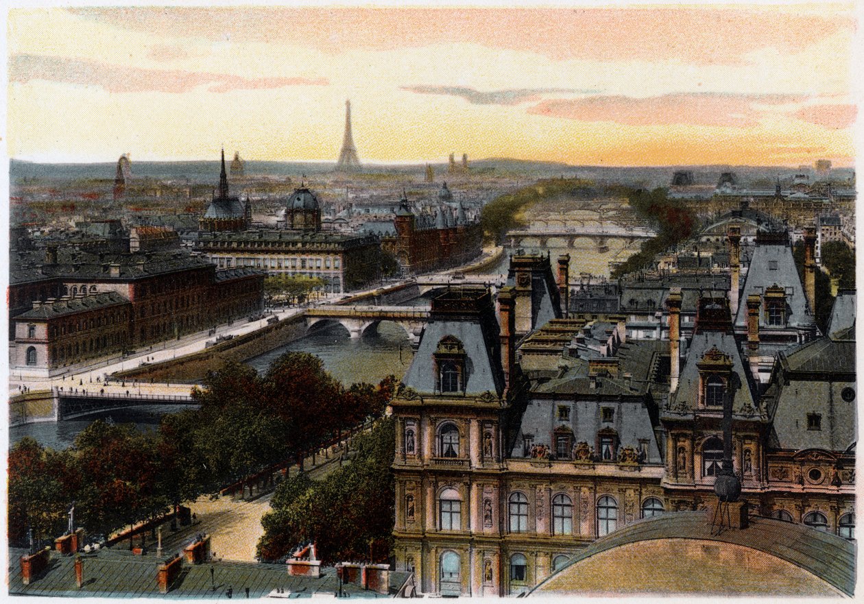Paris, Frankrike, c1900 av Unbekannt