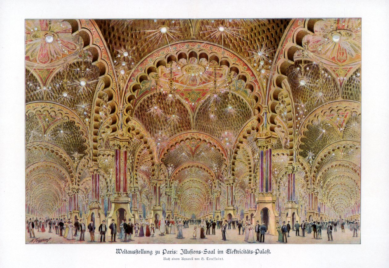Paris världsutställning 1889, 1900 av Unbekannt
