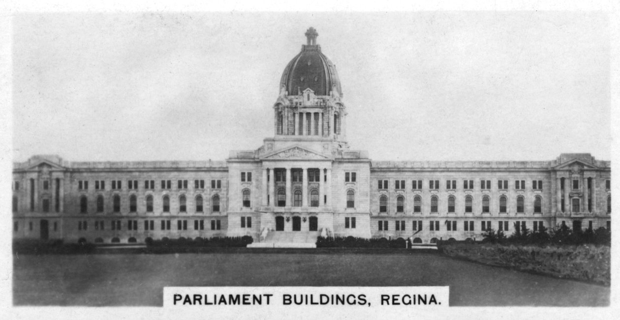 Parlamentsbyggnader, Regina, Saskatchewan, Kanada, c1920-talet av Unbekannt
