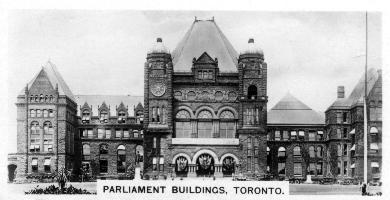 Parlamentsbyggnader, Toronto, Ontario, Kanada, c1920-talet av Unbekannt