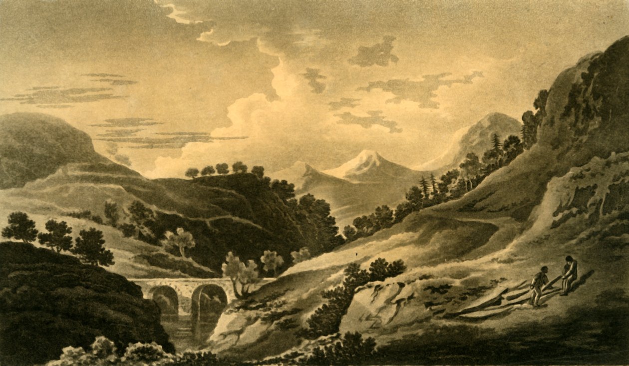 Pass of Killicrankie, 1802. av Unbekannt