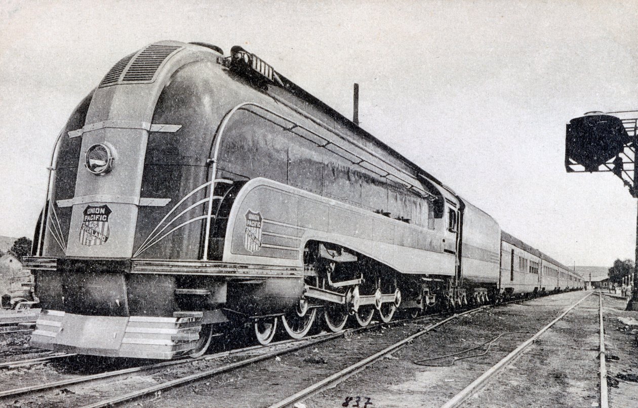 Passagerartåg, Pullman of the Pacific Union, Amerika, 1900-talet av Unbekannt