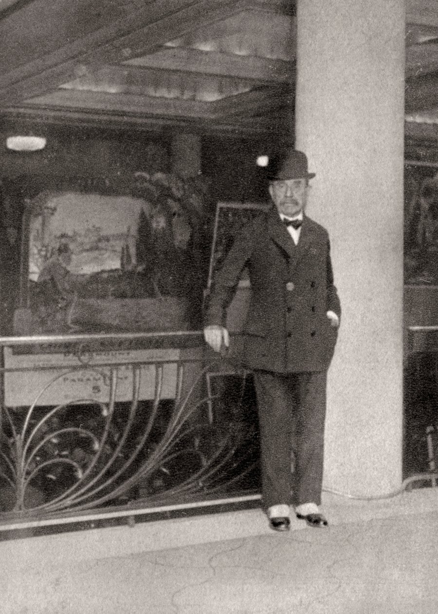 Paul Bourget, fransk författare och kritiker, 1928 av Unbekannt